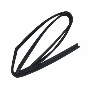 Niêm Phong và không thấm nước cửa xe cửa sổ kính cao su chạy kênh con dấu dải cho Nissan nắng 2010 2014 80830-3aw0a 80831-3aw0a - Product Image 3