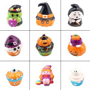 Jouet anti-stress en mousse PU à rebond lent, motif fantôme sans visage ou citrouille, personnalisable, couleur au choix – Nouveauté Halloween, vente chaude - Product Image 2