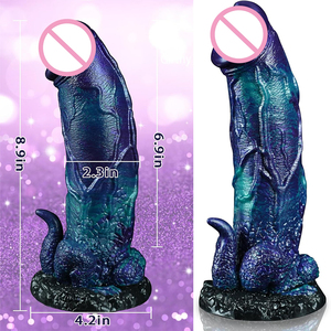 Thực Tế Quái Vật Khổng lồ Hậu Môn Dildo Mạnh Mẽ Cốc Hút Chất Lỏng Silicone Dày Dildos Đồ Chơi Người Lớn Cho Phụ Nữ Và Nam Giới - Product Image 1