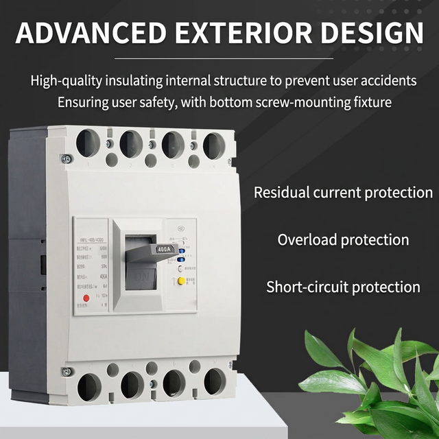 HUIDICH Molded case Circuit Breaker PJM8-400-4300B Compact Circuit Breaker 16-250A OEM ODM