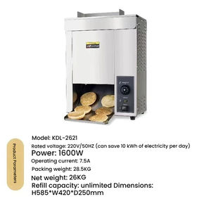 Máquina de hamburguesas multifuncional, adecuada tanto para uso doméstico como comercial, crea hamburguesas perfectas - Product Image 2