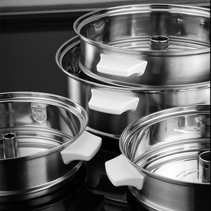 Cuiseur à vapeur en acier inoxydable 304 de qualité supérieure avec <span class=keywords><strong>colonne</strong></span> de vapeur - Product Image 5