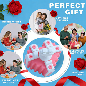 Annoying <b>Gift</b> Box Valentine's Day Toy Creative <b>Gift</b> Item PLA Material Customized Promotional Product - Product Image 1