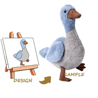 Peluches personnalisées CustomStuffies, poupées oreillers, animaux en peluche, doublure en maille brodée, peluche super douce