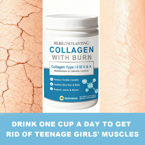 Vitamine per Adulti all'Ingrosso per la Crescita di Pelle e Capelli Sani, Unghie Forti, <span class=keywords><strong>Multi</strong></span> Collagene Peptidi, Polvere di Peptidi di Collagene Idrolizzato - Product Image 2