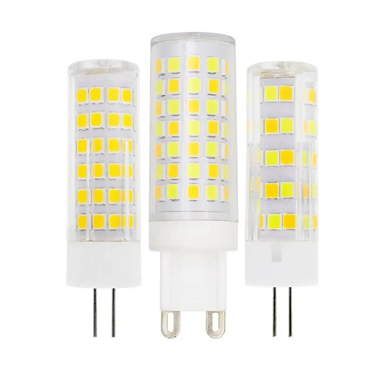 Sıcak satış G9 3W 4W 5W 7W 12V AC120V/220V G4 G9 E12 LED Mini halojen ampul 220V 12V 40W 25W G9 G4 halojen ampul