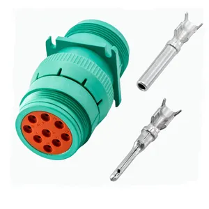 Diagnosctic Interface Circular Connector Female HD16-9-1939S-P080 9 Holes Car Connector Auto Electrical Wire Connector Housing