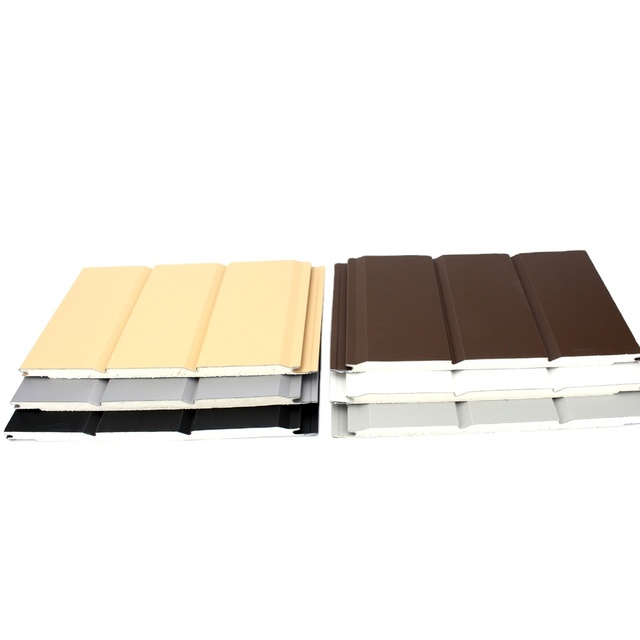 Exterior Pu Foam Insulated Metal Siding Wall Panel for Wall Decoration