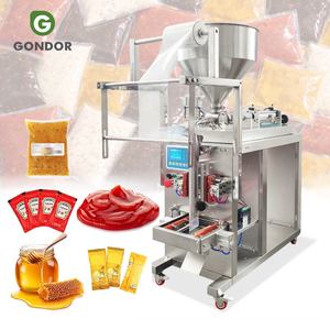 Ketchup Tomato Sachet Honey Pouch Filling Packing Equipment Mayonnaise Paste Chill Sauce Packaging Machine - Product Image 1