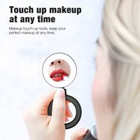 Nouvelle tendance miroir de maquillage magnétique pliant LED Selfie lumière de remplissage luminosité réglable pour téléphones portables Android I14/15/16 prendre Photo