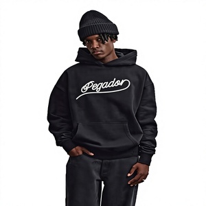 Premium Quality Trendy Casual Pullover <b>Hoodies</b>, <b>Soft</b> Cotton Streetwear Sweatshirts, Custom Logo Wholesale Men's Apparel - Product Image 2