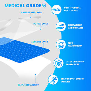 Fábrica de suprimentos filme transparente <span class=keywords><strong>Iv</strong></span> cânula curativos transparentes ferida - Product Image 5