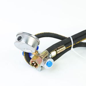 Xingchenrui CQJ-16 Air Inflation Tool 1.5M Analog <b>Gauge</b> Tubular Installation Gas Pressure 16MPa - Product Image 2