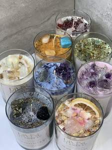 LANJO - Decoración para el Hogar de Lujo, Ecológica, con Aromaterapia, Cera de Soja, Flores Secas, Cristales, para el Año Nuevo Chino y Graduaciones - Product Image 5