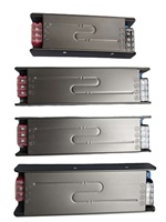 Alimentation à découpage 500W 24V semi-fermée, ultra-mince et silencieuse pour intérieur, transformateur de tension constante CC