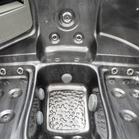 3 Personnes Jacuzzier Hydromassage Sol Baignoires Extérieures Whirlpool Swimming Spa Hot Tubs