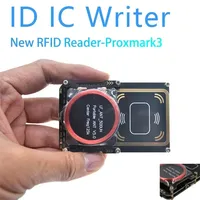 Kit Copieur Programmeur de Puces Intelligentes Proxmark3 NFC 5.0 Lecteur/Écrivain de Cartes RFID 125KHz T5577 Mini Étiquette Étanche pour Hôtels