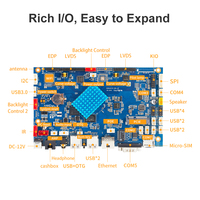 Carte mère de développement Liontron Rockchip RK3568 8G 128G Quad-Core Haute performance AI WiFi SBC pour IOT Terminal de point de vente intelligent