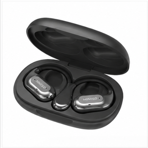Auriculares Deportivos Inalámbricos <span class=keywords><strong>Miniso</strong></span> MS180 OWS con Gancho para la Oreja, Micrófono Dual, Cancelación de Ruido ENC, Pantalla Digital, JL 5.4, IPX5, Resistentes al Agua - Product Image 4
