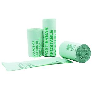 Sacs poubelle biodégradables en amidon de maïs écologiques, nouveaux sacs poubelle en plastique pour déchets de cuisine étanches - Product Image 2