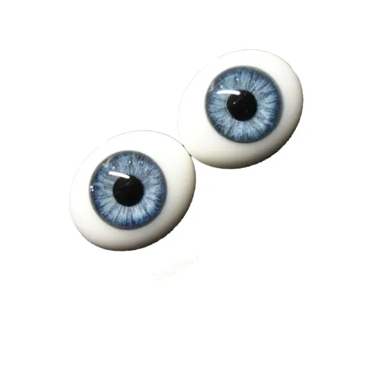 Wholesale Price 4-24mm Flatback Dome Glass Human Eyes for Art Dolls Sculptures Fursuits Jewelry Making Taxidermy