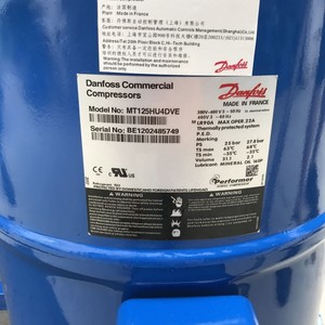 Compresor Scroll Danfoss MTZ18JA4BVE 380-400V 50Hz Refrigerante R22 Uso Industrial - Product Image 4