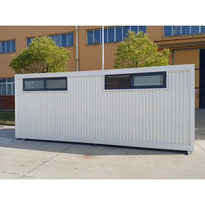 Casa contenedor modular prefabricada plegable de 20 pies y 40 pies personalizada para edificio de oficinas, uso de centro comercial, diseño moderno y rápido - Product Image 3