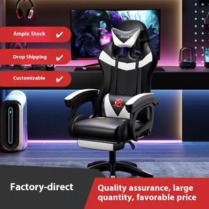 Silla Ergonómica Sedentaria para E-Sports de Diseño Moderno, Cómoda Silla de Juego para Computadora con Masaje para Transmisiones en Vivo, Oficina/Dormitorio/Hogar para Hoteles - Product Image 2