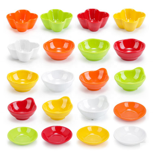 ชุดถ้วยซอสมินิทำจากพลาสติกอุปกรณ์ในครัวชุดจานซอสแฟนซีชามซอสเมลามีนสำหรับงานเลี้ยงอาหารค่ำในงานปาร์ตี้มะเขือเทศ - Product Image 3