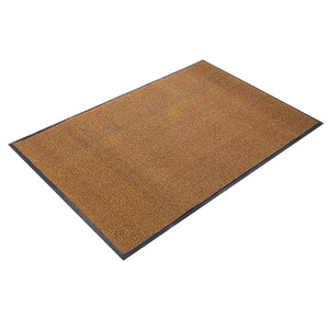 Alfombra Comercial de Polipropileno Personalizada con Bucle, Tapete Rectangular para Exteriores de PVC Antideslizante y Resistente al Desgaste, Color Café Oscuro - Product Image 3