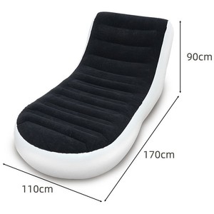 Un siège moderne Portable pliant Camping en plein <span class=keywords><strong>air</strong></span> Relax peluche PVC paresseux canapé gonflable <span class=keywords><strong>Air</strong></span> canapé