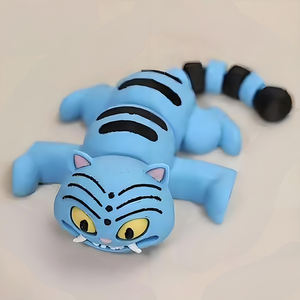Jouets Tigre Articulés Imprimés en 3D, Créature Animale Flexible, Jouets Tigre pour la Décoration de Bureau à Domicile ou au Bureau - Product Image 1