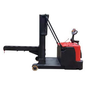 Chariot télescopique empileur personnalisé 1200kg 3m Mini grue montée sur batterie électrique chariot élévateur à flèche - Product Image 2