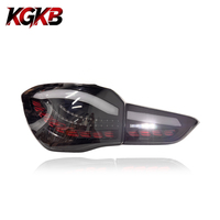 Feux arrière LED KGKB pour BMW X1 F48 F49 2016-2021, animation séquentielle effet écailles de dragon, clignotants dynamiques, paire, Plug & Play