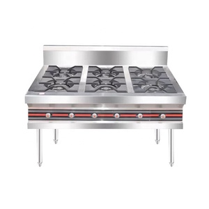 20 pollici 8 Bruciatore In Acciaio Inox Fornello Fornello <span class=keywords><strong>A</strong></span> <span class=keywords><strong>Gas</strong></span>/4 /6 /8 Testa Bruciatore <span class=keywords><strong>A</strong></span> <span class=keywords><strong>Gas</strong></span> Stufa Piano Cottura - Product Image 5
