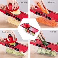 Groentechopper Multi-Functionele Cutter 10-In-1 Voor Aardappelen Tomaten Knoflook Wortelen En Fruit Rasp Groente Julienne