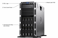 Server Menara T430 Rekondisi 2x Intel Xeon E5 v4 DDR4 SAS SATA untuk Pusat Data