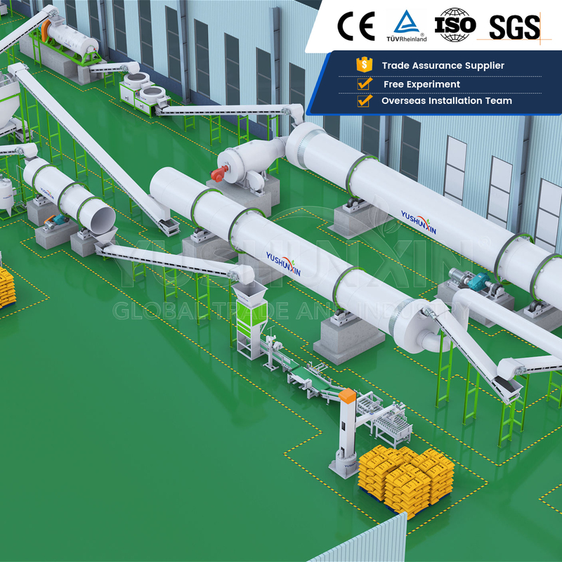 Automatic Organic Fertilizer Production Line Organic