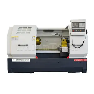 Torno CNC CK6136, fabricante de torno cnc, máquina de torno CNC de escritorio automático, torreta eléctrica