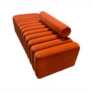 Tecido moderno Home Living Room Móveis Footrest Sofa <span class=keywords><strong>Bench</strong></span> Stylish Stool & Ottoman para o uso do apartamento do hotel - Product Image 1