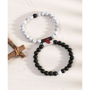 Bracelet naturel en perles de verre colorées, pierre de l'excuse, design innovant et exclusif, protection, prêt à être expédié (RTS) - Product Image 1