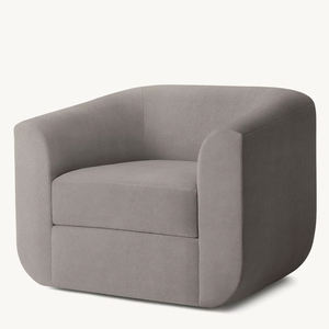 Muebles modernos Aria tela giratoria Club silla sofás de lujo sala de estar sillón para el hogar Hotel apartamento Hall Villa - Product Image 6