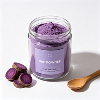 Poudre d'igname violette naturelle, poudre de racine de Dioscorea violette, matière première alimentaire en vrac