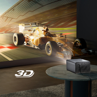 Projecteur intelligent Jenovox M3000 Pro 3+32 Go, Android 9, compatible 3D, 4K, 1080p, DLP, Beamer Changhong M3000 C300