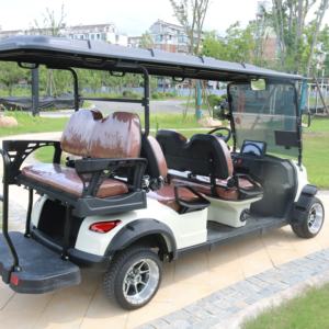 Assurance qualité 48V voiturette de golf électrique avec batterie au lithium 6 places durable à vendre - Product Image 6