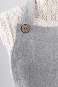 Tabliers confortables en coton égyptien, design classique, protection anti-déversement, essentiels de cuisine, en stock, délai de livraison d'échantillon de 7 jours - Product Image 5