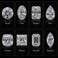 Boucles d'oreilles en diamant naturel, cercle en or, 0,16 ct, boucles d'oreilles à clous en diamant, boucles d'oreilles créoles en or pour femmes