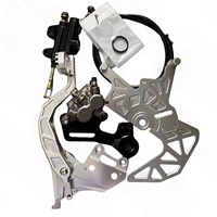 Kit de frein à pied Surron 4 pistons en aluminium CNC pour Talaria Sting MX4 MX3 XXX Light Bee X Ultra Bee Système de freinage haute performance