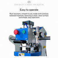 Presse à transfert thermique pneumatique semi-automatique à double station pour l'impression de logos et d'étiquettes de vêtements