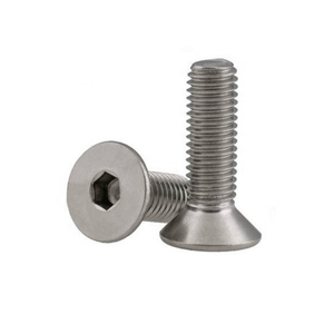 ANSI/GB/DIN/ISO Certified SS304 SS316 M24*3*<strong>60mm</strong> Hex Socket Counteersunk Head <strong>Screws</strong> for Construction and Industry - Product Image 6